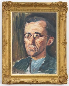 20th Century Oil - Man in Red Glasses