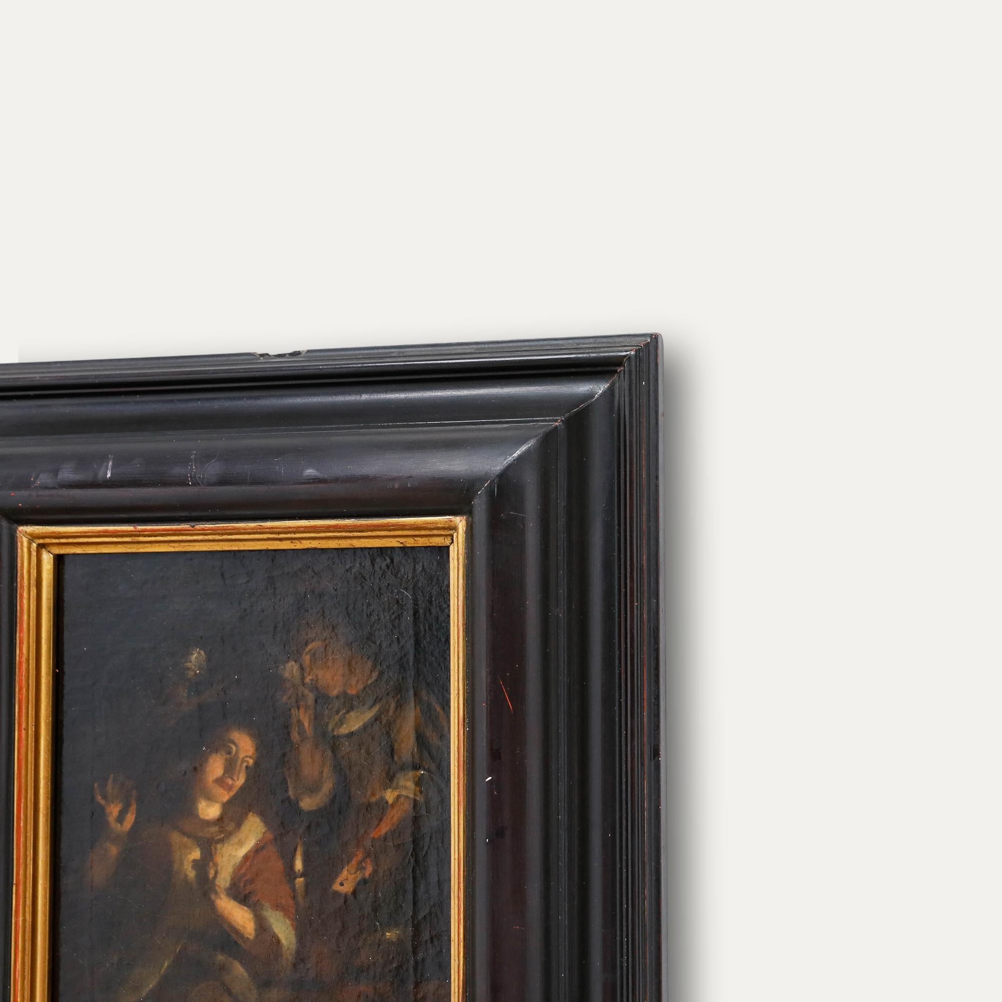 20th Century Oil - Message by Candlelight For Sale 1