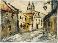 Ölgemälde des 20. Jahrhunderts – Old Town of Constance