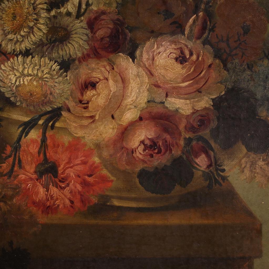 20th Century Oil on Canvas Spanish Painting Still Life, 1920 12