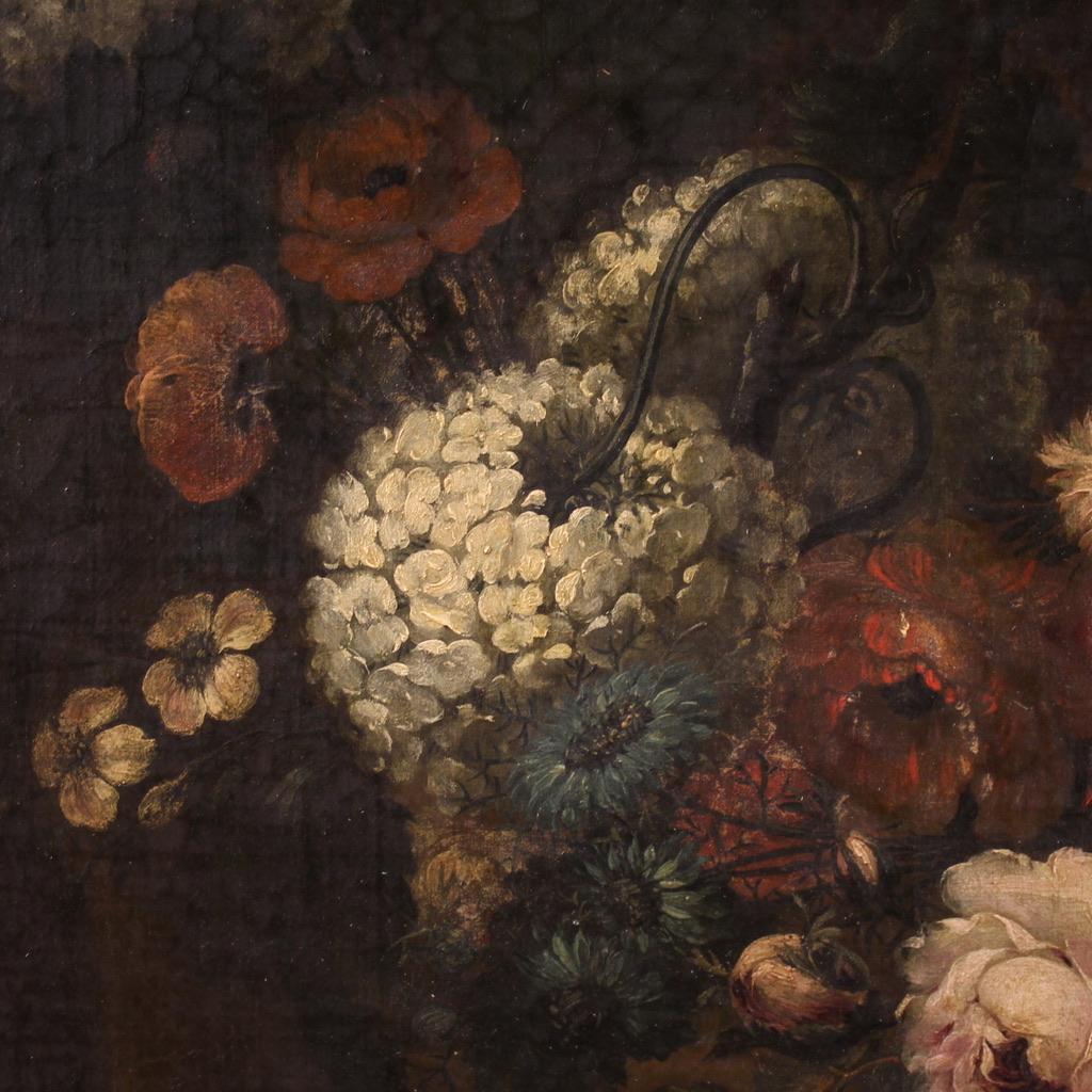 20th Century Oil on Canvas Spanish Painting Still Life, 1920 4