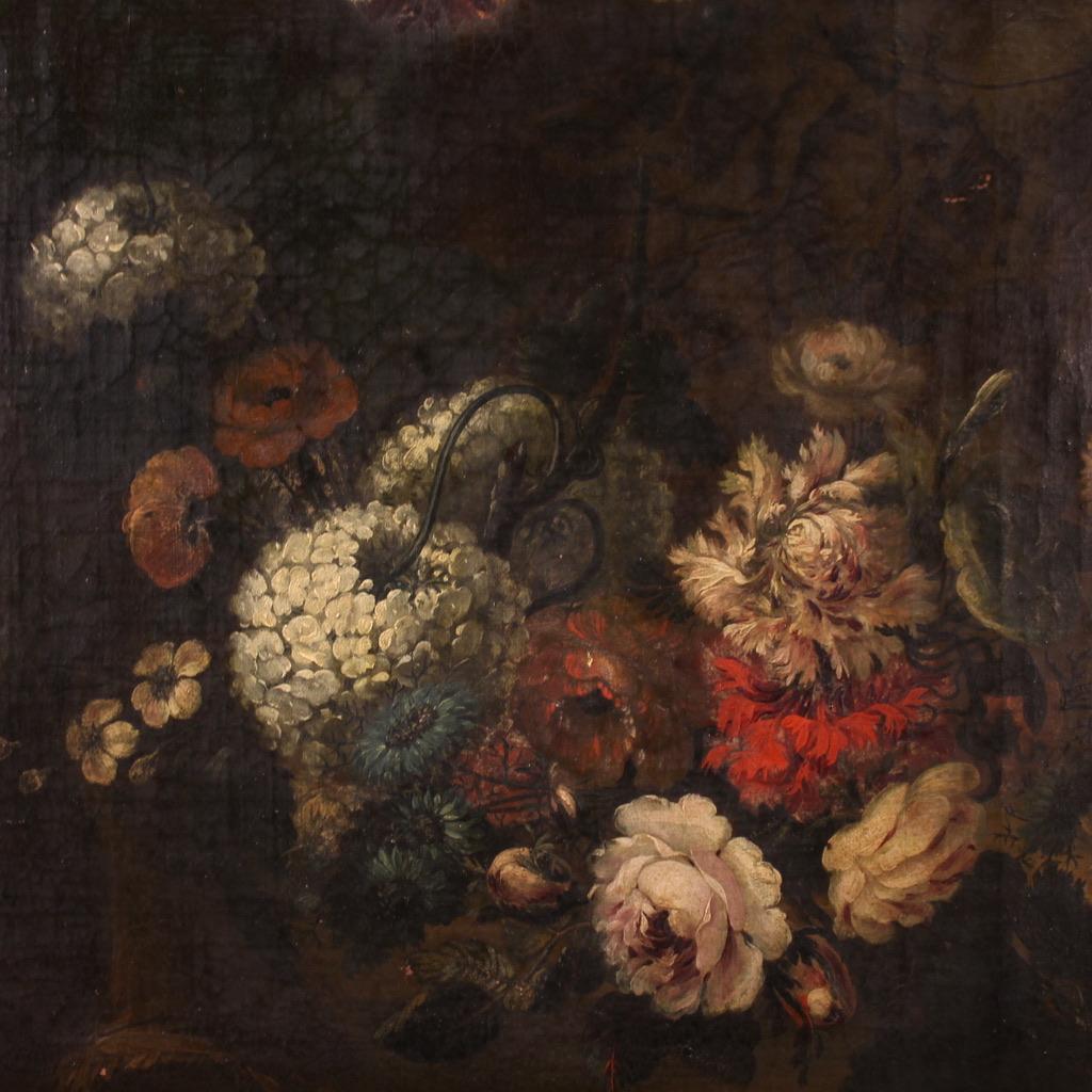 20th Century Oil on Canvas Spanish Painting Still Life, 1920 5