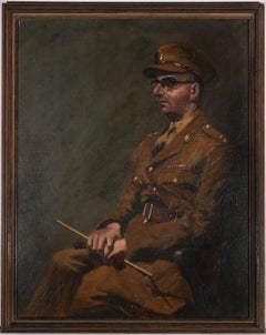 20th Century Oil - Portrait of an Officer