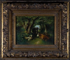 20th Century Oil - Rustic Scene