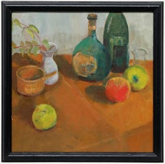 20th Century Oil - Still Life with Apples