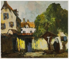 Ölgemälde des 20. Jahrhunderts – Der Garten