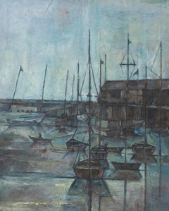 20th Century Oil - The Harbour at Night