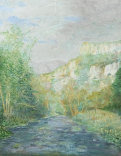 Vintage 20th Century Oil - The Valley