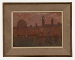20th Century Oil - Venice at Twilight