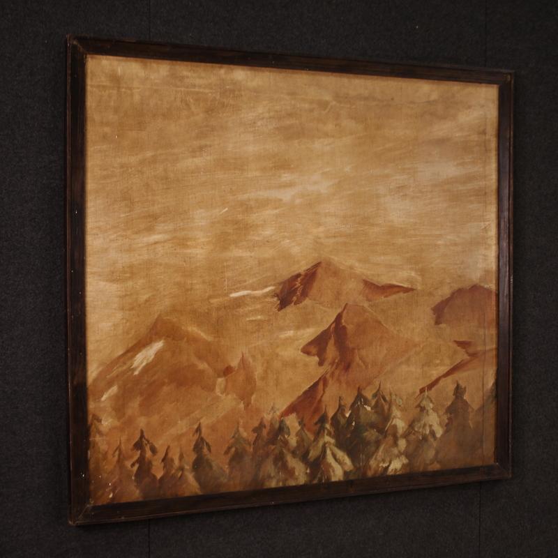 siglo XX Sobre Papel Pintura Española Paisaje con Montañas, 1930 11