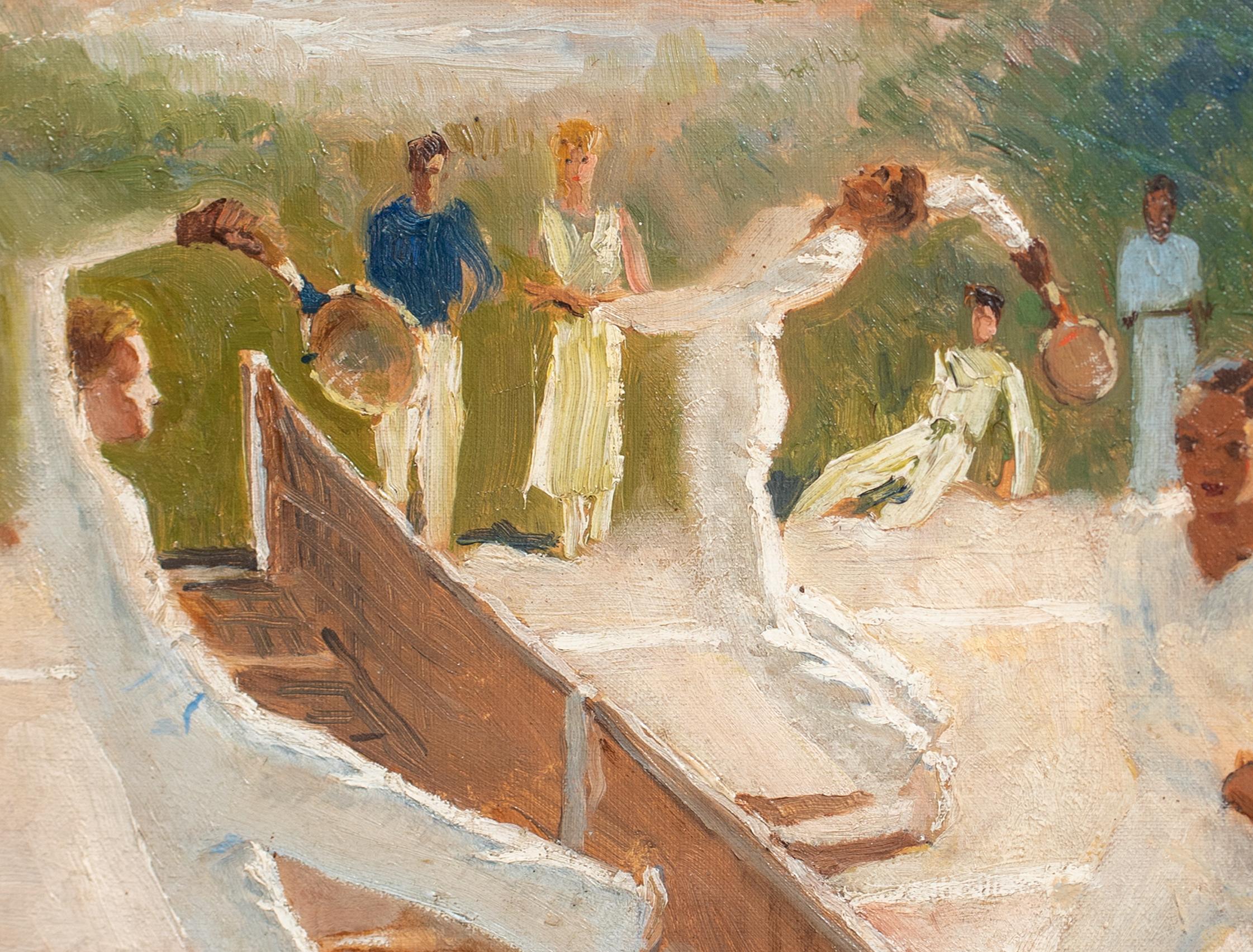 Doppio maschile, Tennis Club, 1930 circa  English School 3