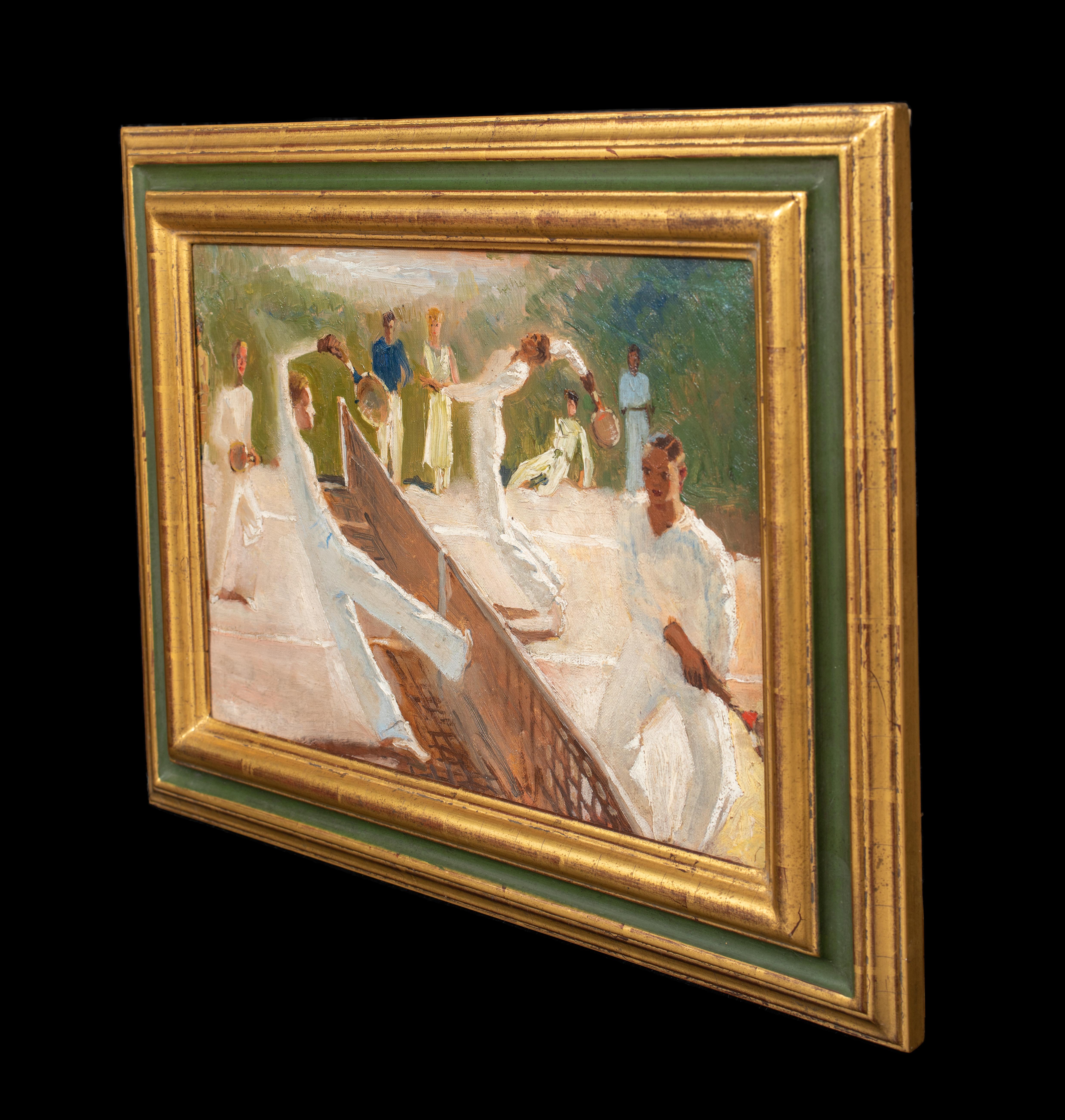 Doppio maschile, Tennis Club, 1930 circa  English School 4