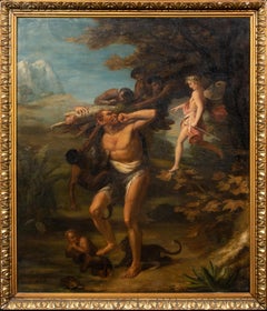 A Fairy, Giant and Satyrs, 18th century 