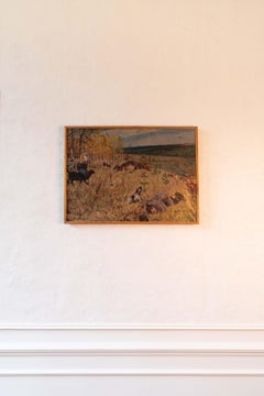 A Fascist Flew By - after Arkady Plastov