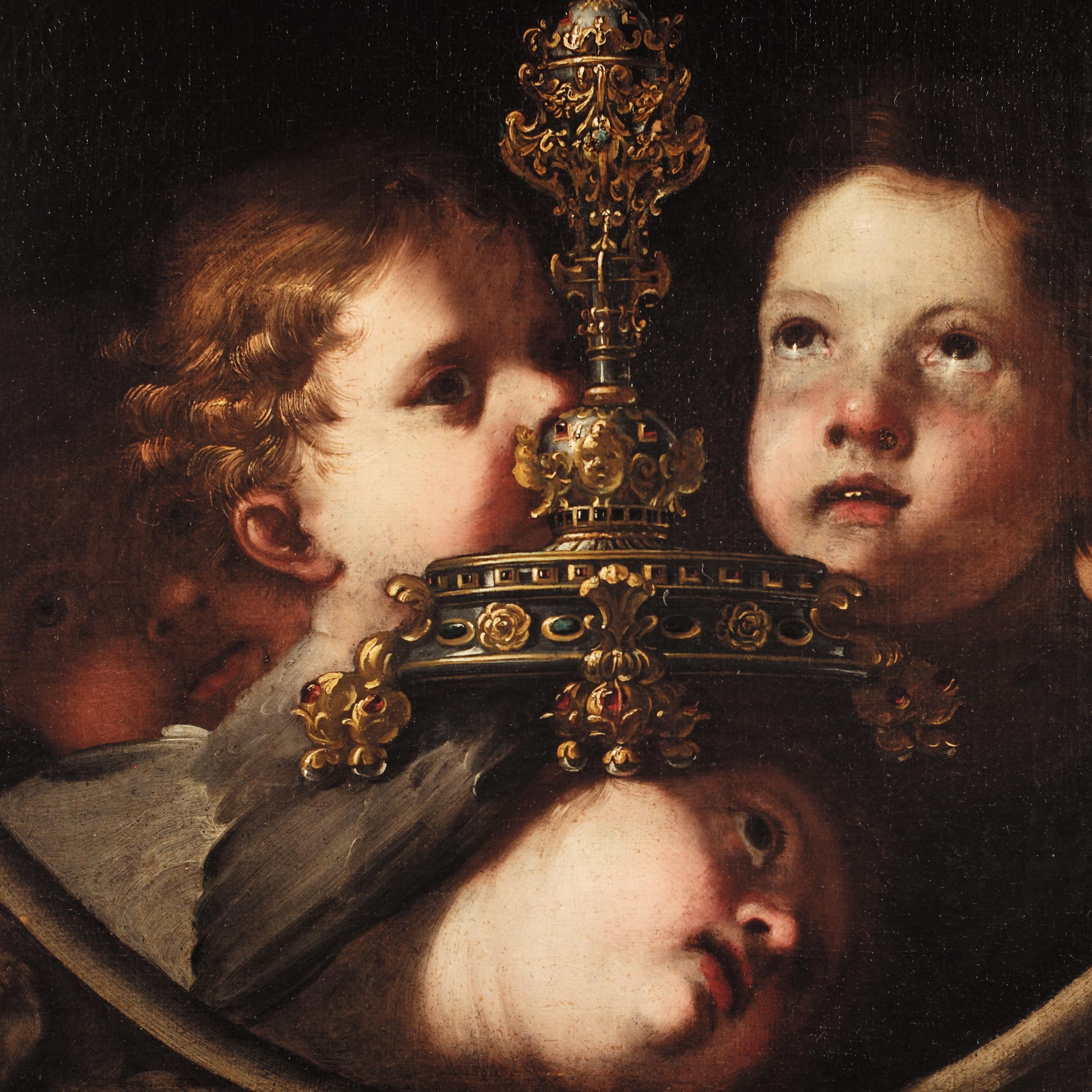 Scuola italiana, forse un primo Jusepe de Ribera, 1620-30 circa, Olio su tela - Painting di Unknown
