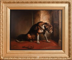 Un cane da caccia che aspetta il suo padrone, XIX secolo, dopo After Edwin Henry Landseer