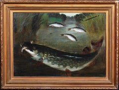 A Jack In The Roach, Pike Fishing, 19th Century - Rowland Knight 