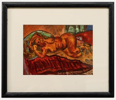 A. L.  - Mid 20th Century Oil, Homage to Matthew Smith