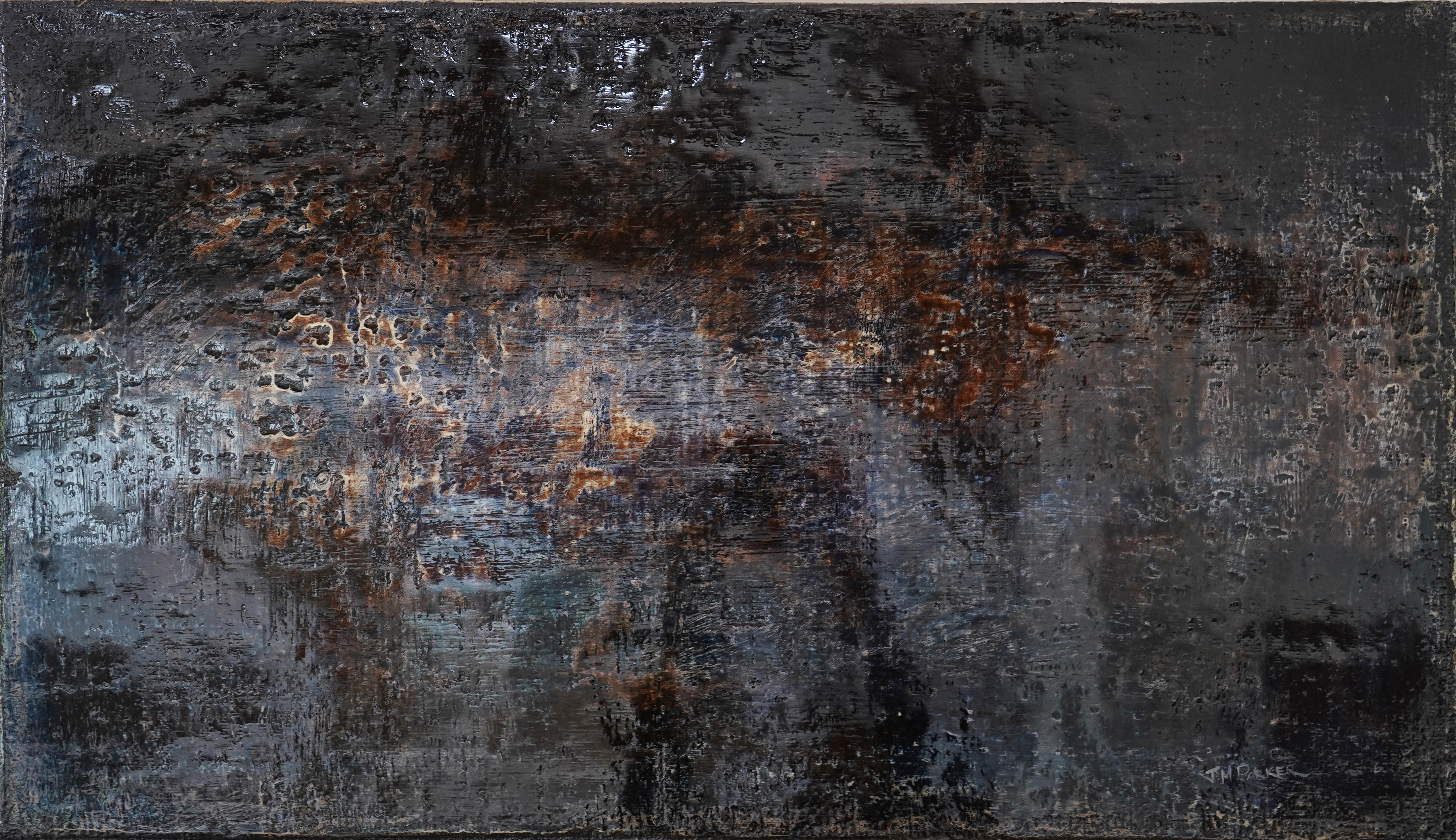 Unknown Abstract Painting - A Lasting Tranquillity - Abstract by John Parker