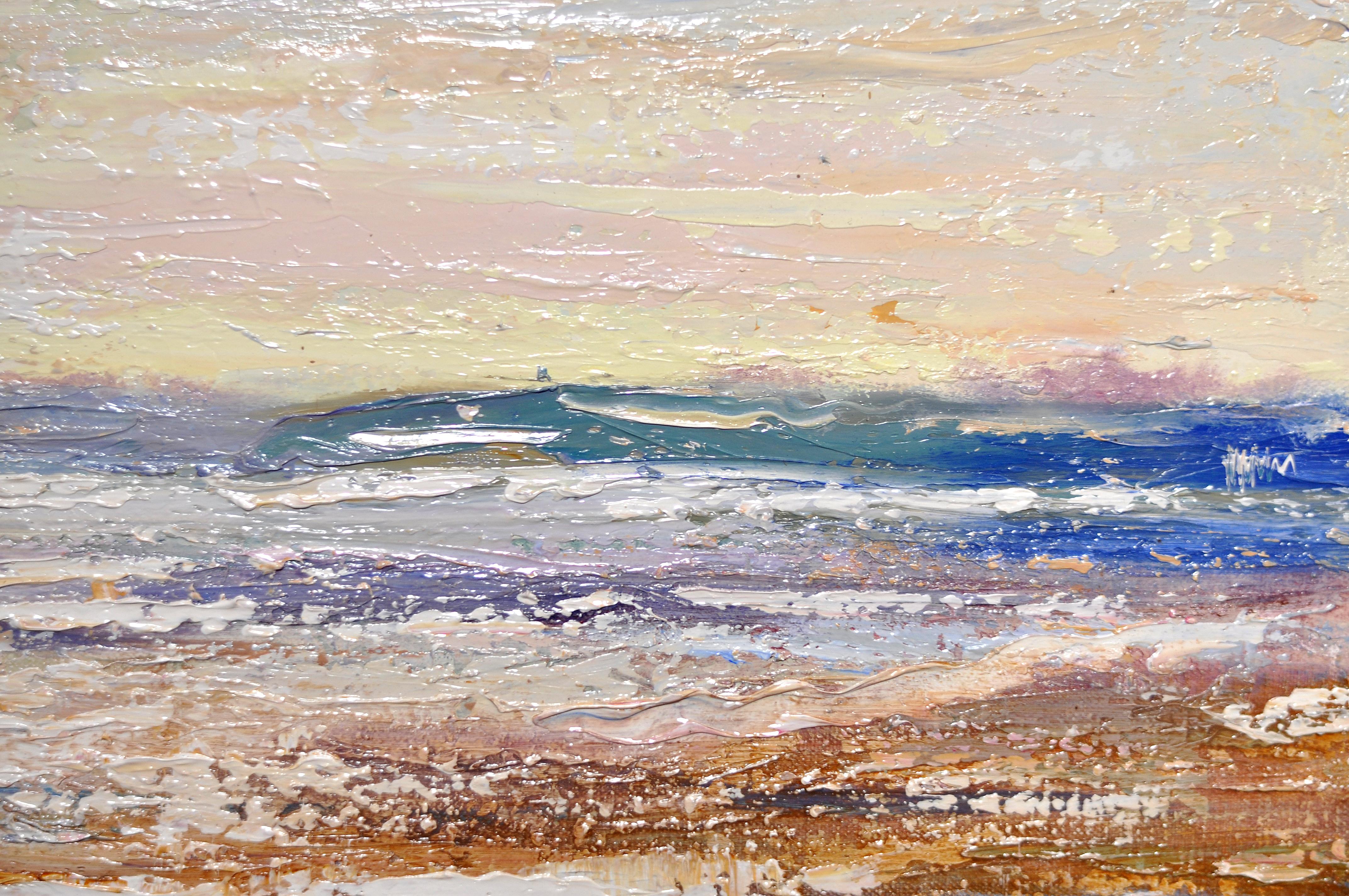 A Northern Coast - Abstract seascape by John Parker For Sale 1