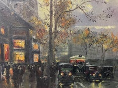 After A Cloudburst, An Evening Out in Paris