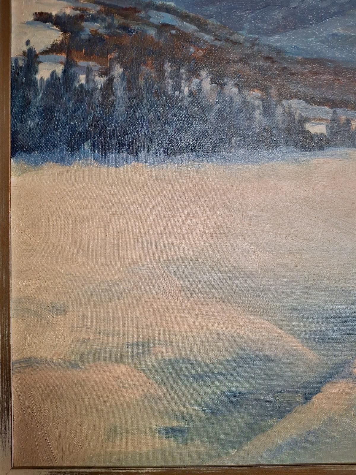 A Scenic Snowy Winterscape For Sale 2