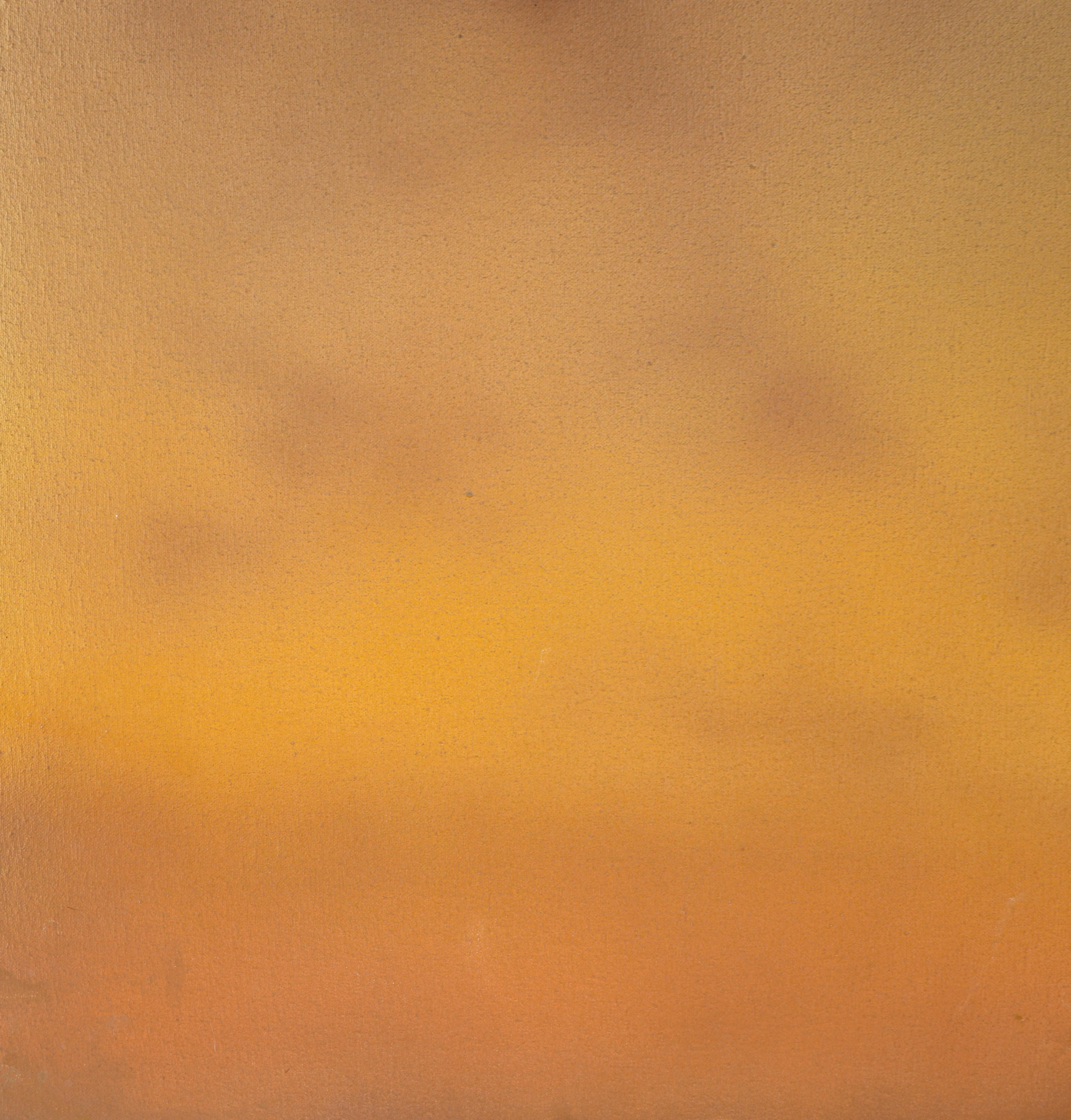 A Slice of Sunrise - Minimalistische Contemporary Vertical Landscape im Angebot 1