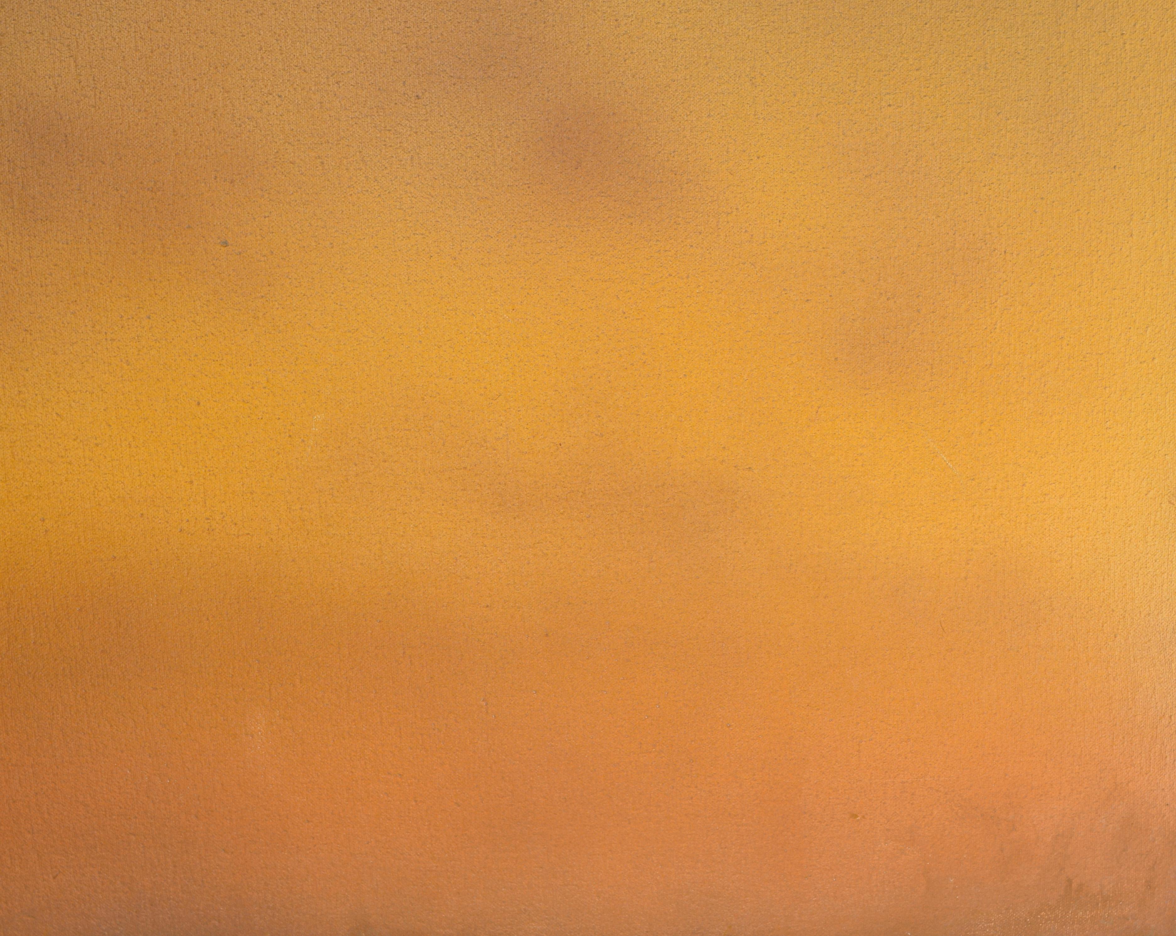 A Slice of Sunrise - Minimalistische Contemporary Vertical Landscape im Angebot 2