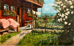 Un día de primavera en el porche