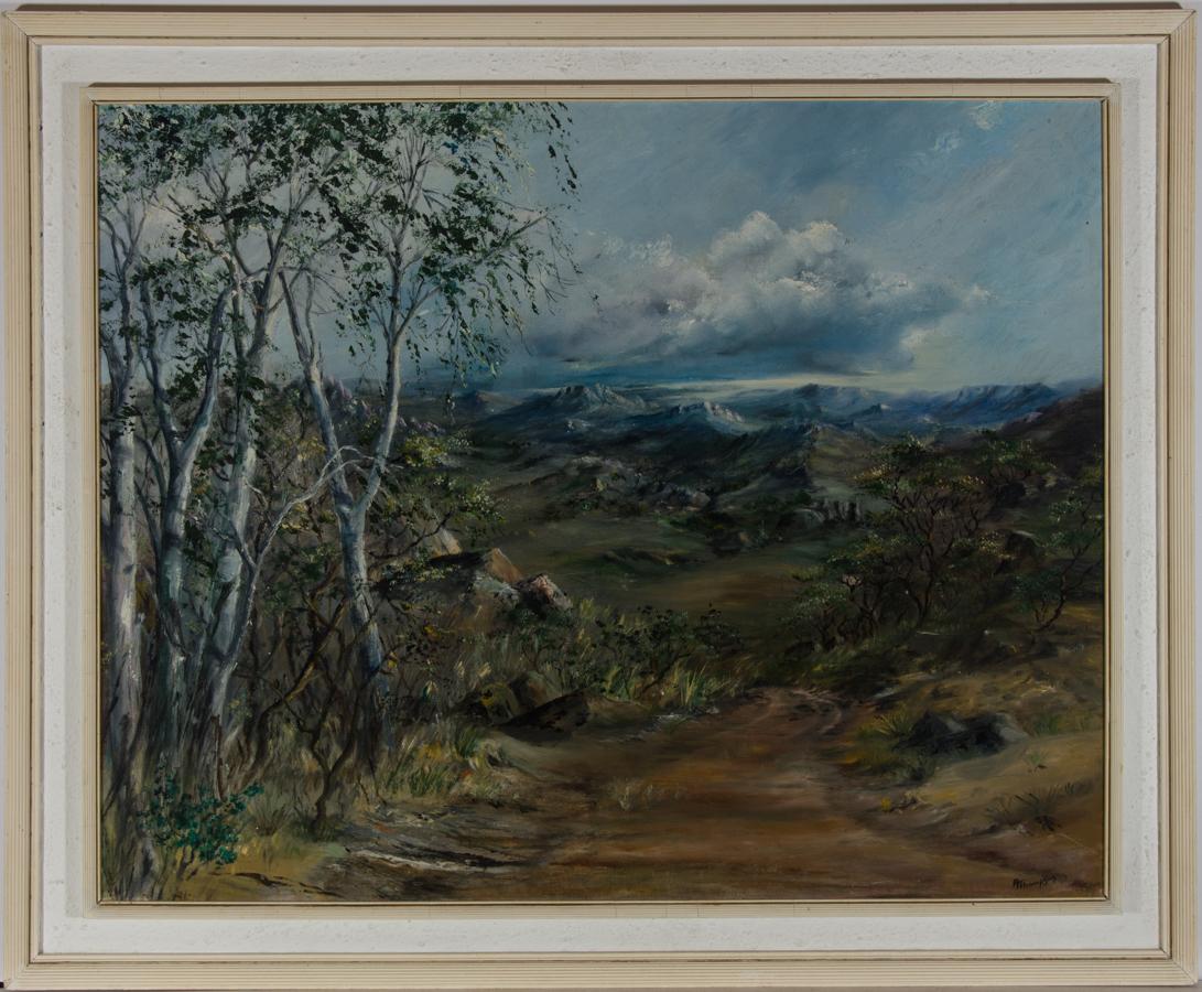 Unknown Landscape Painting - A. Thompson - Framed Mid 20th Century Oil, South African Landscape