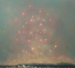 A Thousand Drones, Oil on Canvas Painting by Dennis Ekstedt, 2024