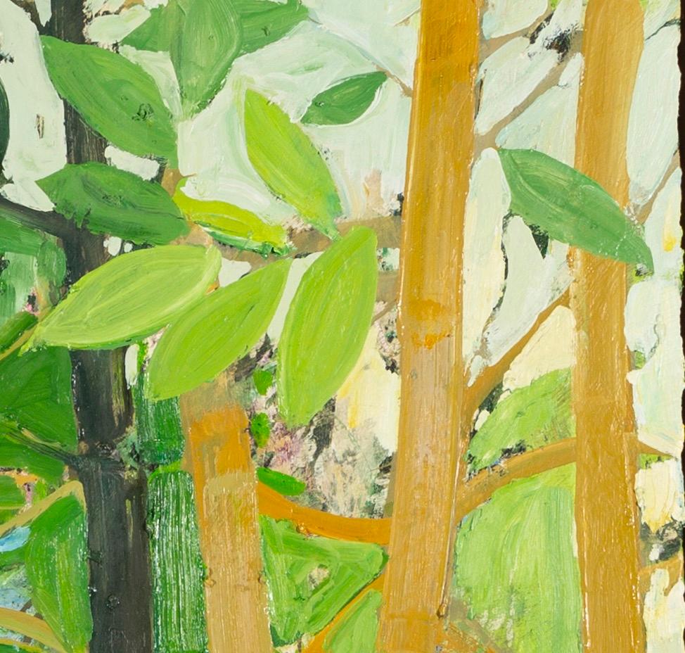 A Wild Guess, Oil on Gesso Board, Landscape Painting by Ffiona Lewis, 2023 3