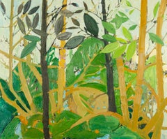 A Wild Guess, Oil on Gesso Board, Landscape Painting by Ffiona Lewis, 2023