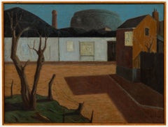 Aart Rietbroek (1929-1985) - Óleo de mediados del siglo XX, Zelfkant