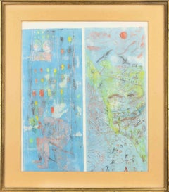 Composición Abstact - Pintura - Años 70