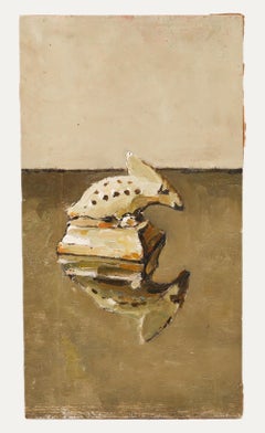 Résumé  Huile du 20e siècle - The Statue Japanese Netsuke