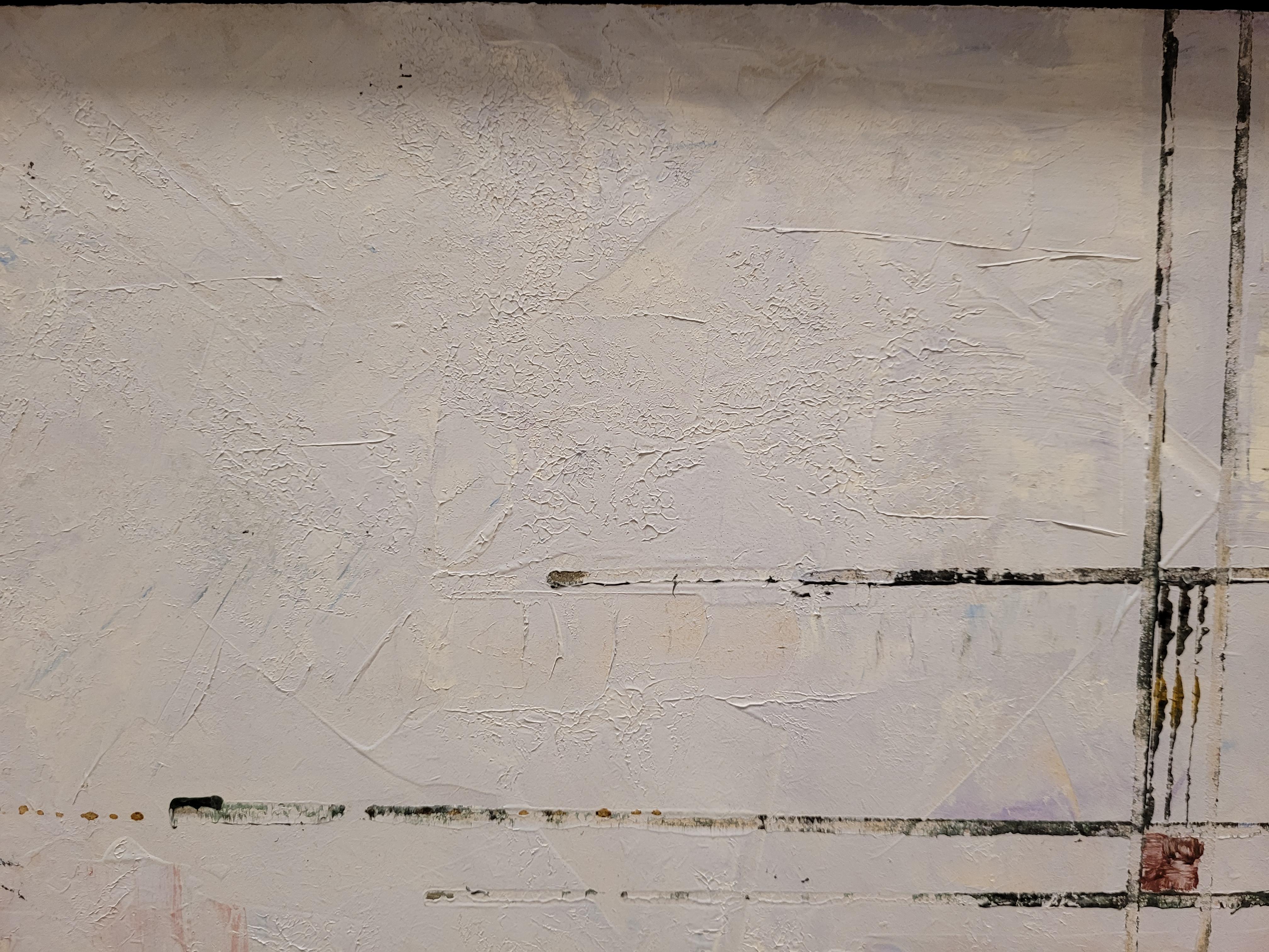 Acrílico abstracto sobre lienzo por J. C. Cárdenas en venta 7