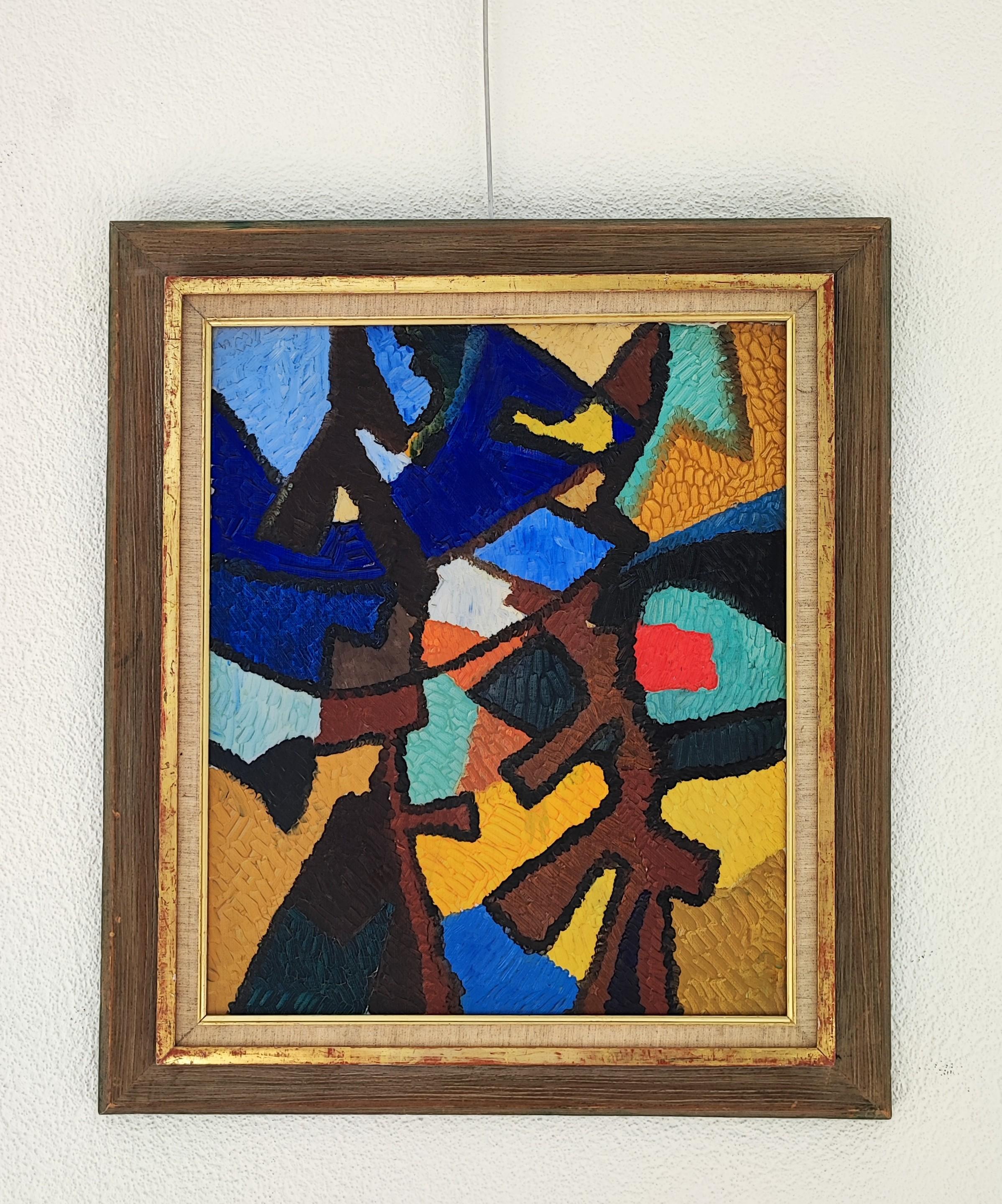 Composizione astratta - Painting di Unknown