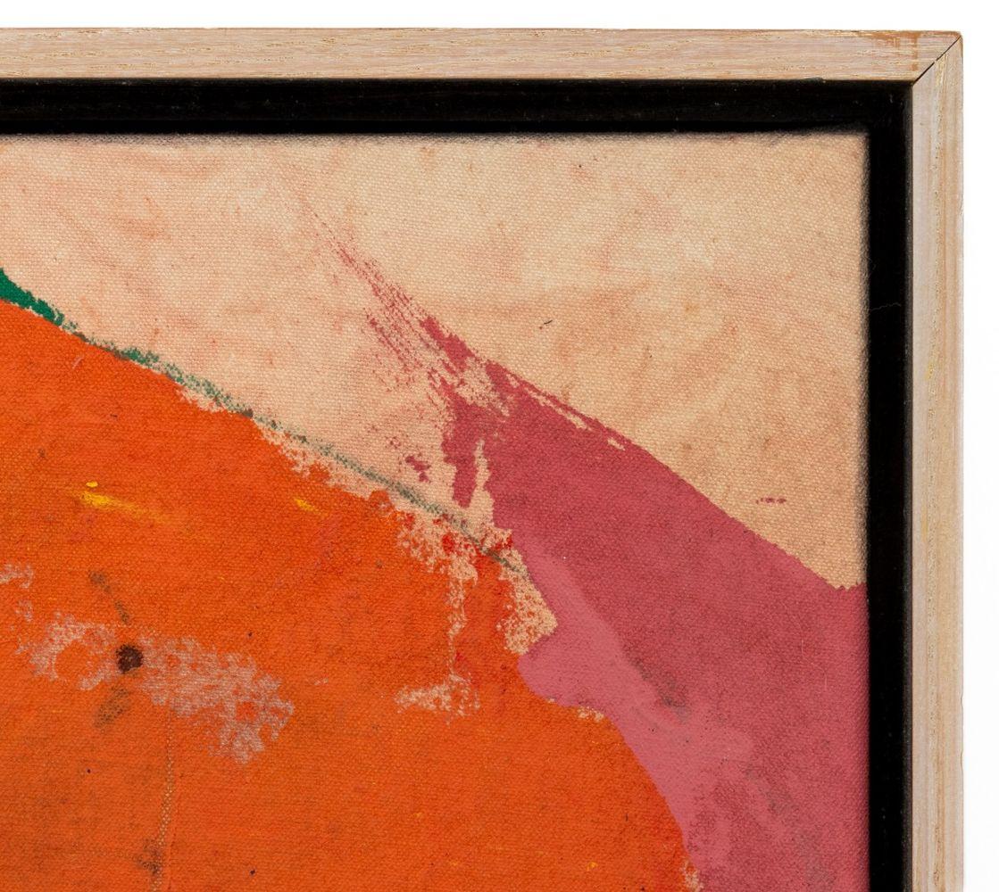 Abstrakte Komposition (Schwarz), Abstract Painting, von Unknown