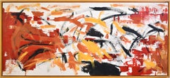 Abstract Expressionist Action Painting New York School Abstract Oil Painting