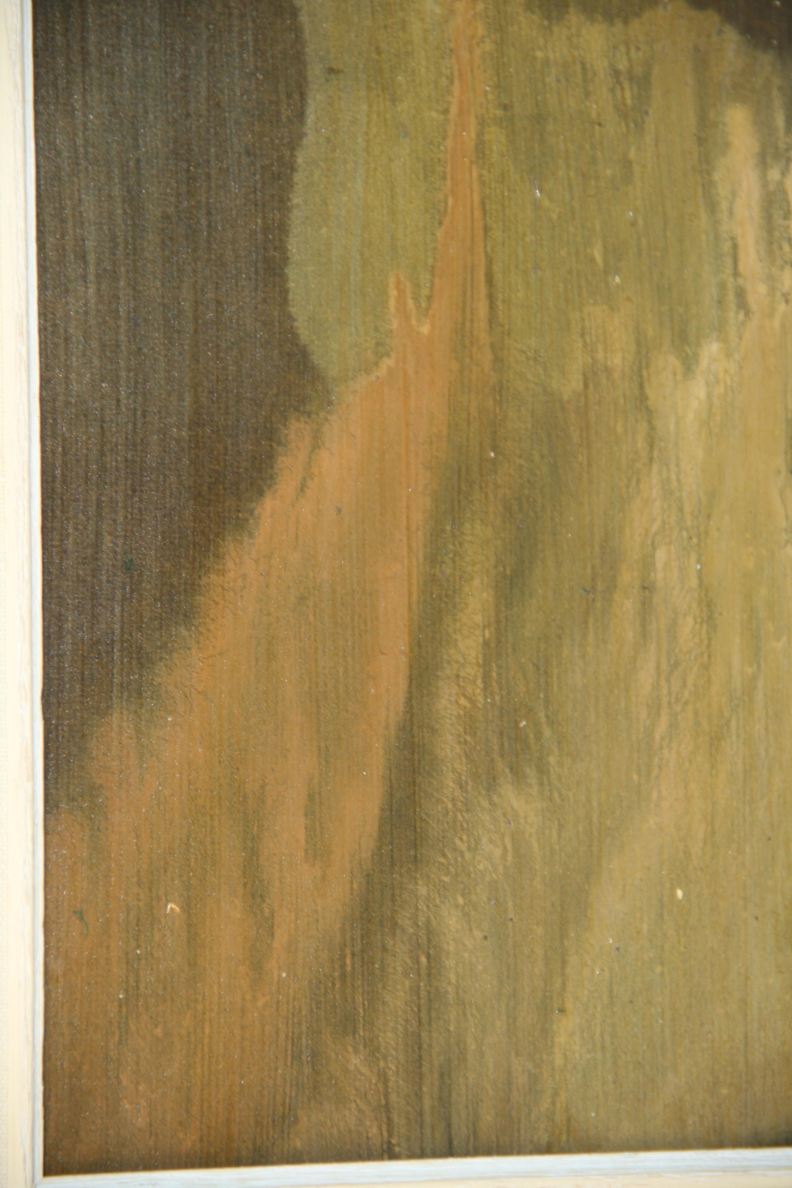 Abstrakte expressionistische Waldlandschaft im Angebot 1