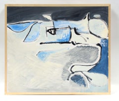 Pittura espressionista astratta americana Fine anni '60 Metà secolo New York Blu