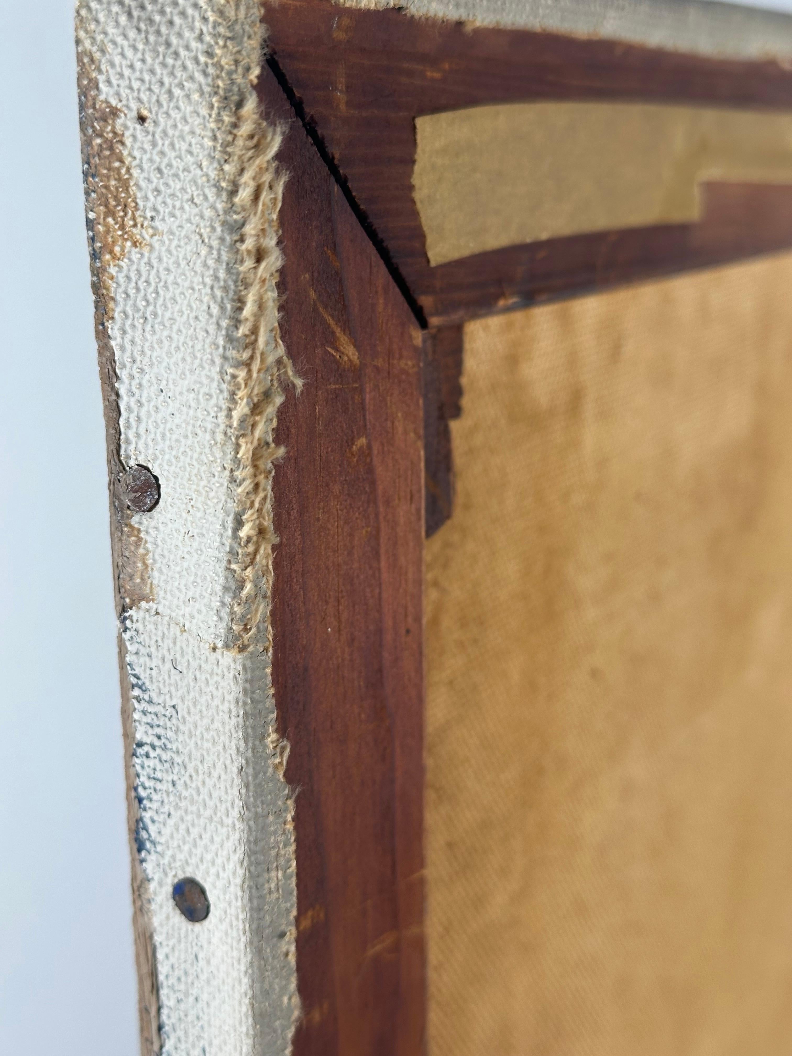 Abstract Expressionist Painting (Mid-century Modern action composition) en vente 9