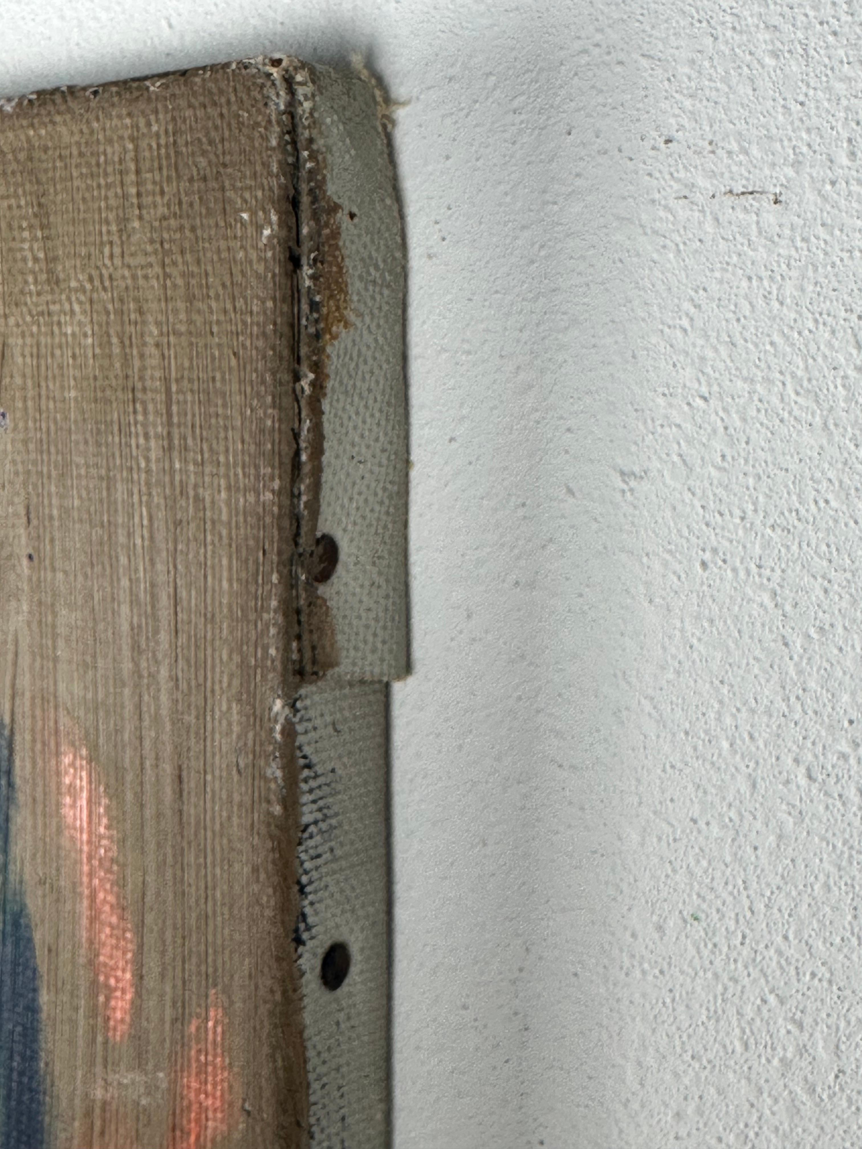 Abstract Expressionist Painting (Mid-century Modern action composition) im Angebot 4