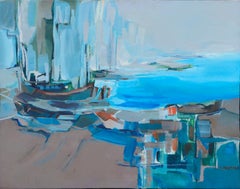 Abstract Expressionist Quayside
