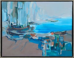 Abstract Expressionist Quayside
