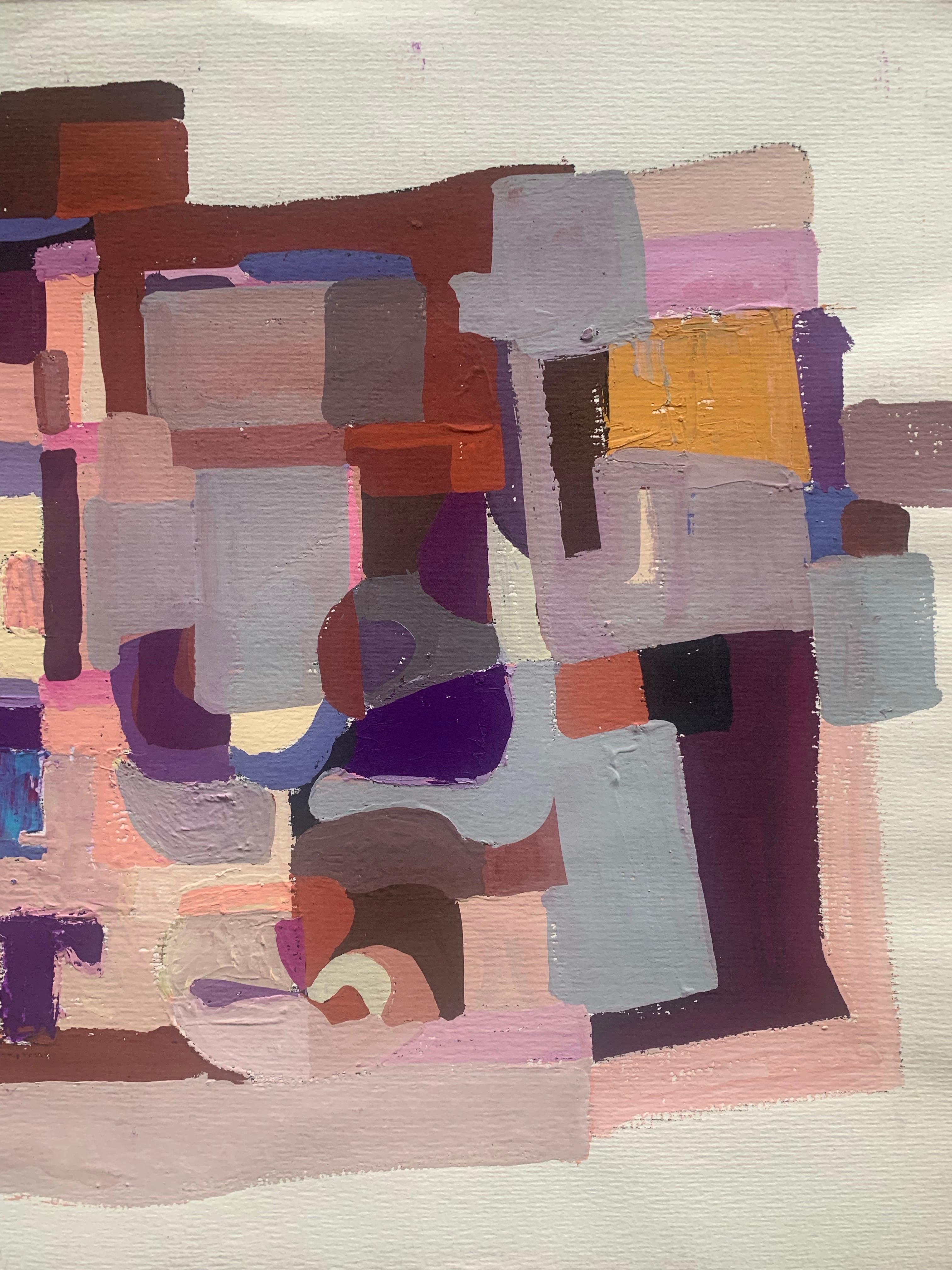 Abstract Geometric Composition. Second half of the 20th century For Sale 6