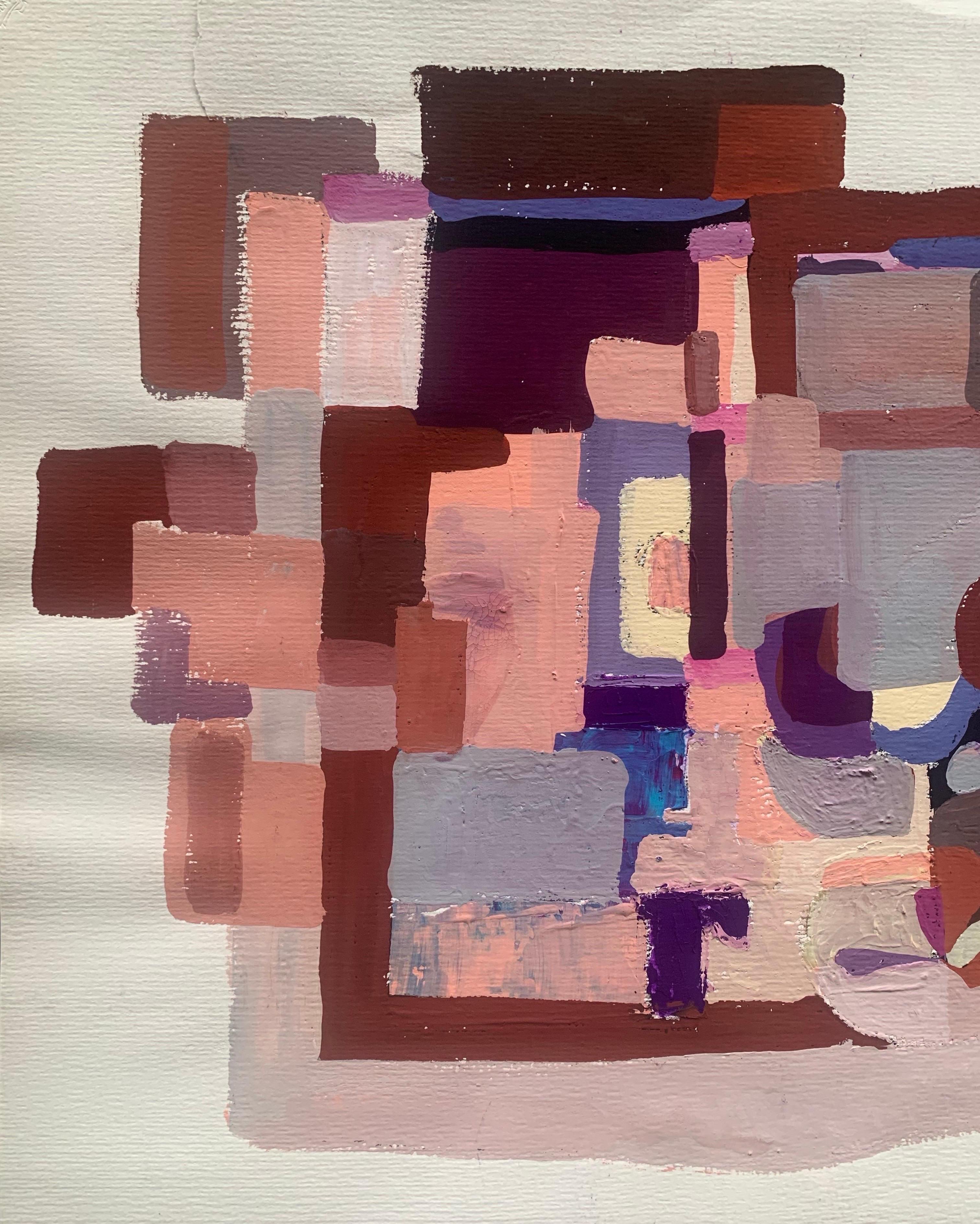Abstract Geometric Composition. Second half of the 20th century - Art by Unknown
