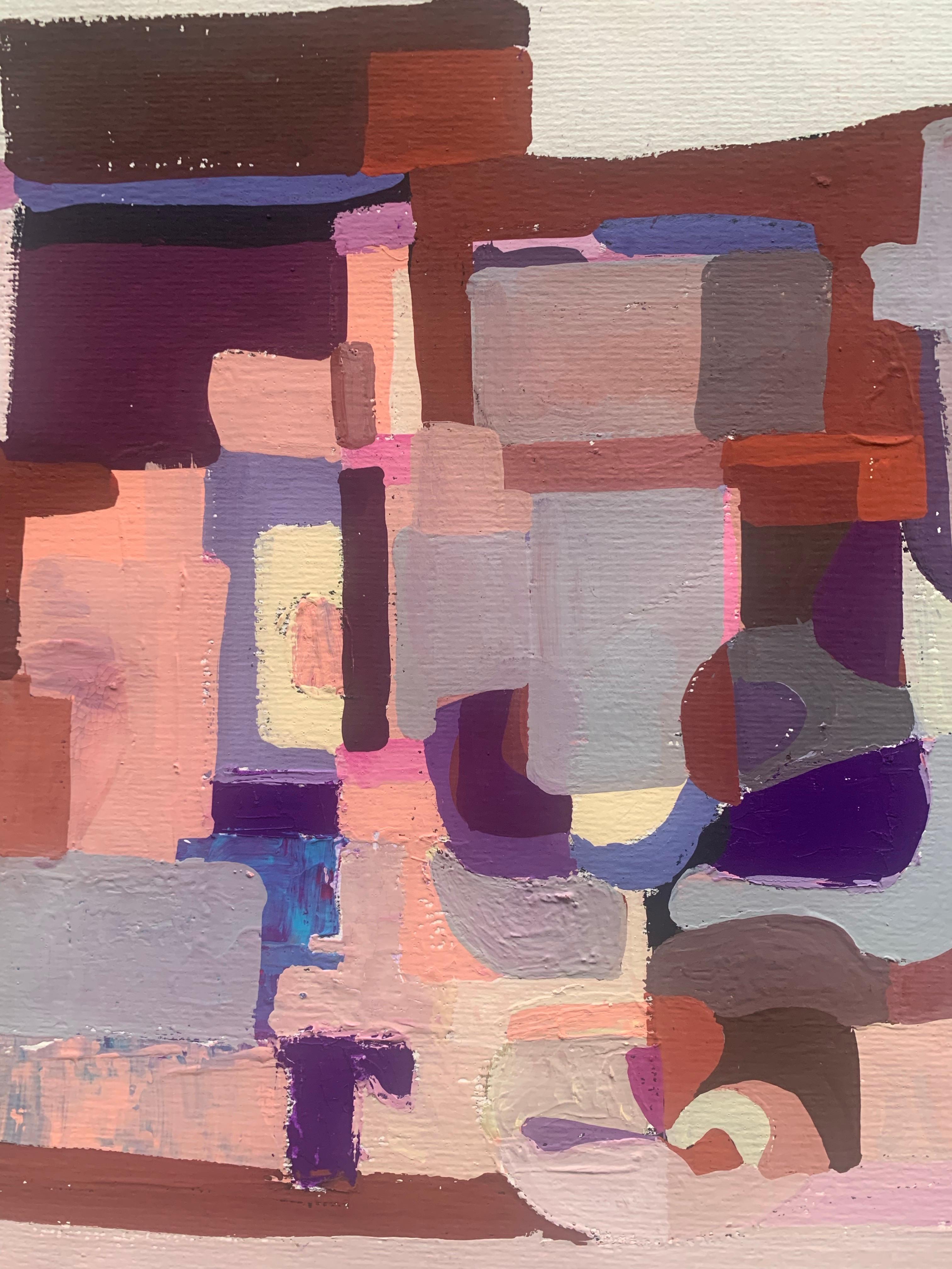 Abstract Geometric Composition. Second half of the 20th century For Sale 5