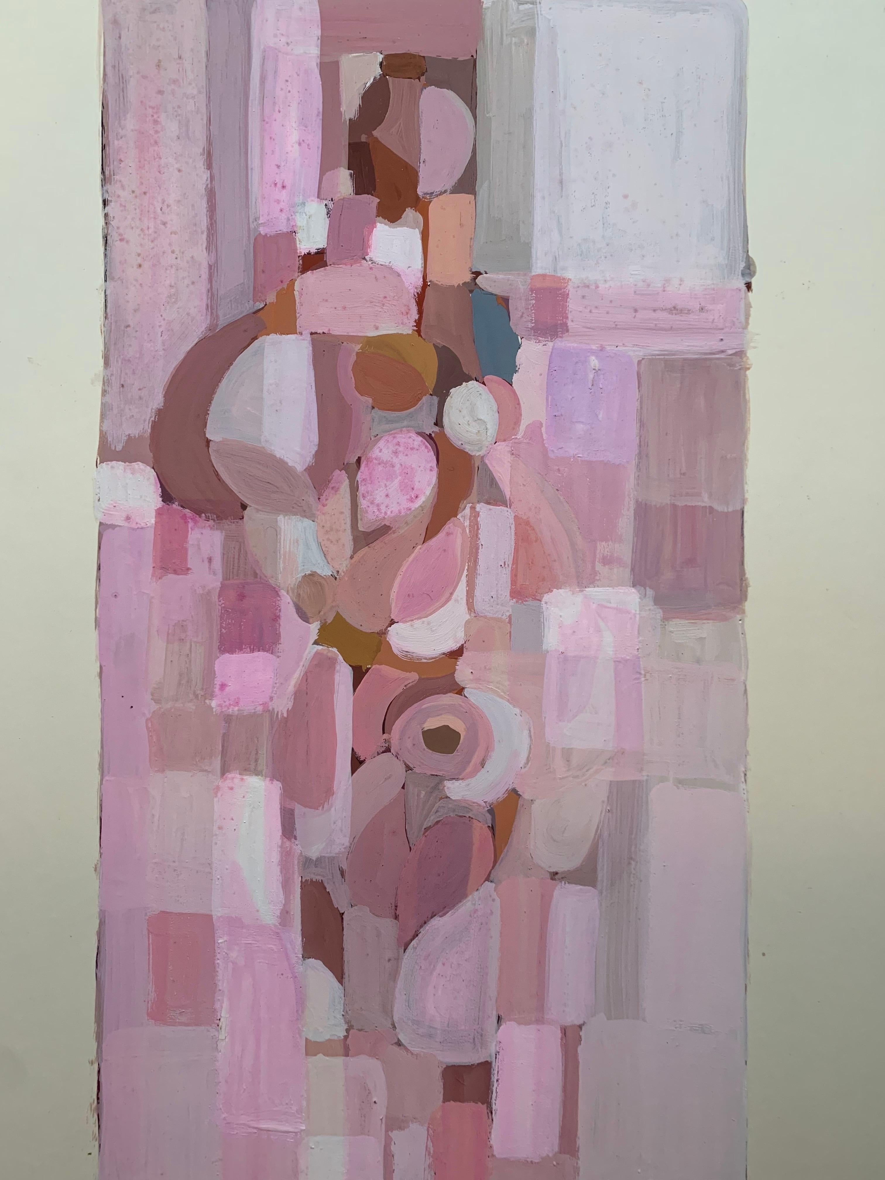 Abstract Geometric Female Nude Artist: Unattributed Date: Circa 1970 2